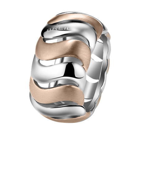 Oiritaly Ring Woman Breil TJ1443 Nouvelle Steel